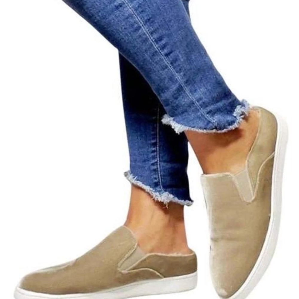 Vince Shearling-Lined Slide-On Sneaker
